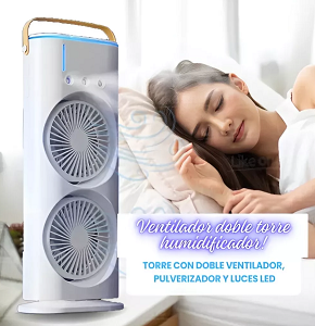 Portable Light Humidifier Double Ended Spry Fan
